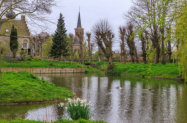 Pond at Cornjum, Netherlands