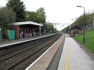 <span class="mw-page-title-main">Coseley railway station</span> Railway station in the West Midlands, England