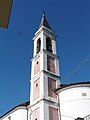 Campanile dell'oratorio di Cremolino, Piemonte, Italia