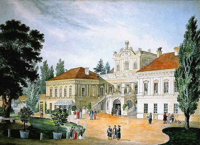 Czartoryski residence in Puławy, B. Czernow, 1842