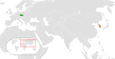 Czech Republic–South Korea relations