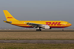 D-AEAG, Airbus A300B4 (F) DHL (Europejski transport lotniczy - EAT)