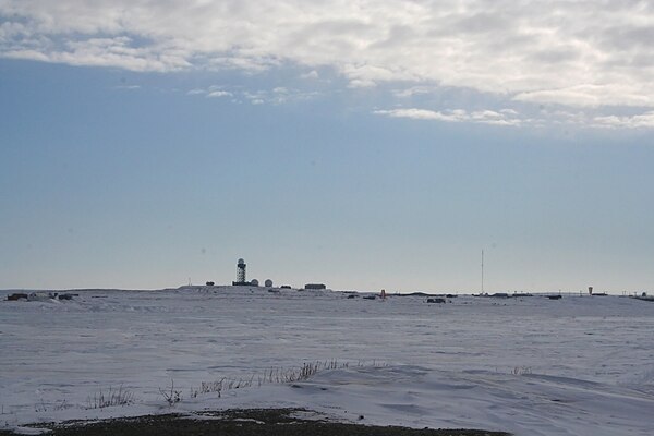 North Warning System radar station at Tuktoyaktuk