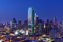 Panorama urbain de Dallas.