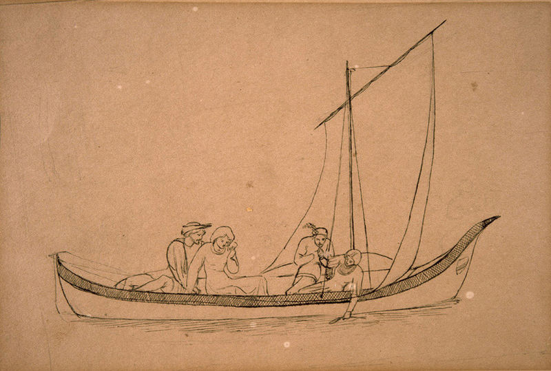 Պատկեր:Dante Gabriel Rossetti - Drawing for "The Boat of Love".jpg