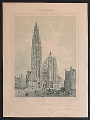 De kathedraal van Antwerpen
