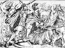 Death of Masistius in early skirmishes. Death of Masistius.jpg