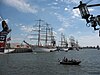 Once every 5 years, the DelfSail event draws great ships and almost a million visitors to town.