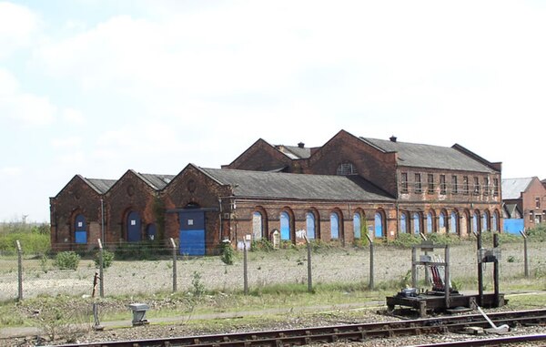 The Midland Counties Railway workshop in 2006