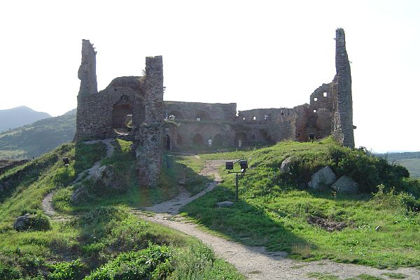 Ruins of Déva (Deva) Castle, his domain's centre