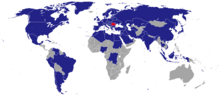 Thumbnail for List of diplomatic missions in Romania