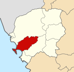 District of Nuevo Chimbote map.svg