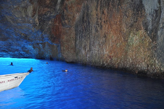 Blaue Grotte auf Kastellorizo