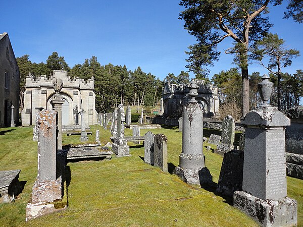 Grant mausolea at Duthil Old Parish Church and Churchyard