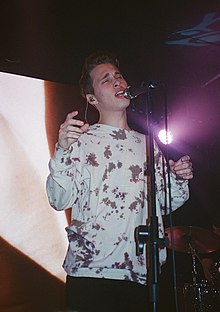 Beatty performing in Los Angeles, January 2019