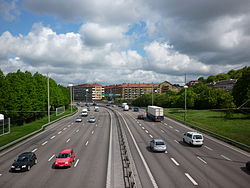 Sverige E6: Motorväg, Beskrivning av sträckan, Historik