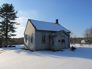 East Blackstone Friends Meetinghouse church building in Massachusetts, United States of America