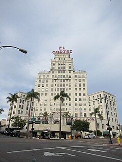 Cortez Hill, San Diego human settlement in San Diego, California, United States of America