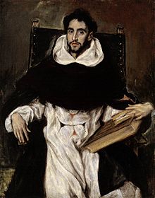 El Greco, Porträt des Fray Hortensio Félix Paraicino, 112,1 × 86,1 cm, Öl auf Leinwand, um 1609, Boston Museum of Fine Arts in Boston