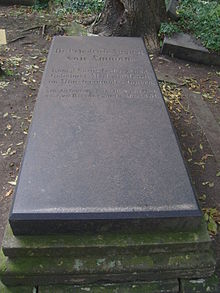 Grave of Christoph Friedrich von Ammon at the Eliasfriedhof in Dresden (Source: Wikimedia)
