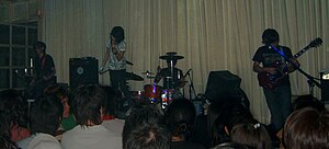 Performing in Bangkok, Thailand, August 2007
