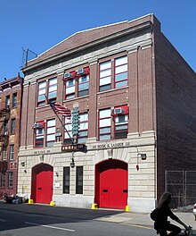 The quarters of Engine 280 and Ladder 132, located in Prospect Heights, Brooklyn Eng 280 H&L 132 at 489 St Johns Pl jeh.jpg