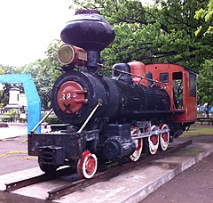 This engine on display at Plaza Libertad, Iloilo City which was not owned by Panay Railways but from the Bacolod-Murcia Milling Company.