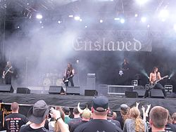 На фестивала „Norway Rock Festival“, 2010 г.