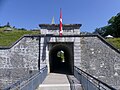 Entrée du fort de Tamié en été (août 2021).JPG