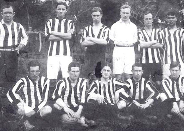 The 1913 Estudiantes team that won its first title in Primera División.