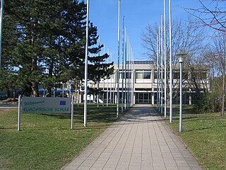 <span class="mw-page-title-main">European School,Karlsruhe</span>European school in Karlsruhe,Baden-Württemberg,Germany
