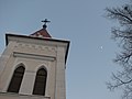 English: Evangelical-Augsburg chapel in Krasna (Cieszyn) Polski: Ewangelicko-augsburska kaplica w Krasnej (dzielnicy Cieszyna) przy ul. Bielskiej