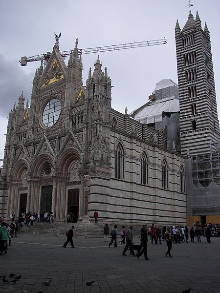 File:Facade and tower of the Siena Cathedral.jpg