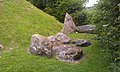 Fallen megaliths at Coldrum Long Barrow. [43]