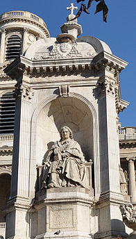 Esprit Fléchier, Paris, fontaine Saint-Sulpice.