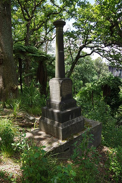 File:Frederick Edward Maning's Grave 2.jpg