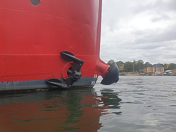 Anchors at light ship Finngrundet