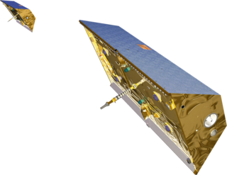 <span class="mw-page-title-main">GRACE and GRACE-FO</span> Joint American-German space mission to map Earths gravitational field