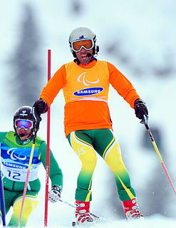 Andy Bor Australian former ski coach and sighted guide