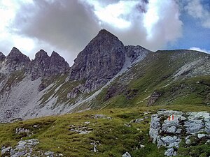 View of the Gamsspitzl