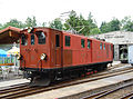 Deutsch: Ge4/4 Nr. 181 ehemalig RhB -Baujahr 1917 / Im Museum der Museumsbahn Blonay-Chamby, Waadt, Schweiz