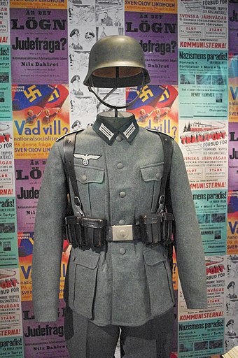 M36 uniform worn by enlisted Wehrmacht infantry