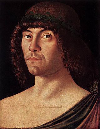 <i>Portrait of a Humanist</i> Painting by Giovanni Bellini