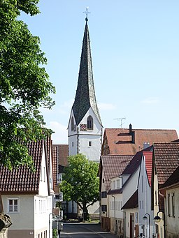 Hindenburgstraße in Aichtal