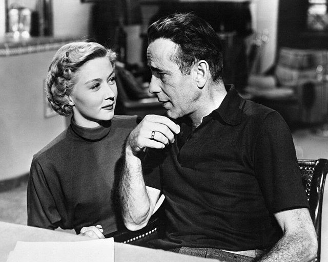 Gloria Grahame and Bogart