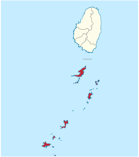 Localisation de Grenadines