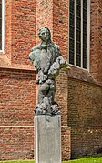 Sculpture by "Hendrik de Vries" Created by Norman Burkett in Groningen (city).