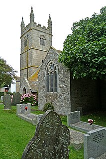 Gwithian village in United Kingdom