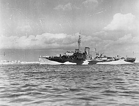 A HMS Bryony (K192) cikk illusztrációja