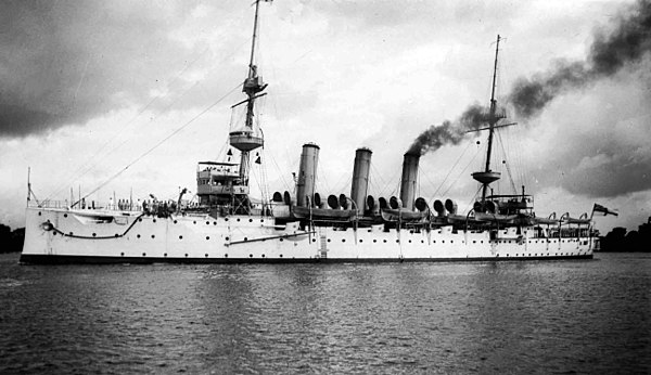 HMS Hermes, which functioned as a seaplane carrier for two months in 1913